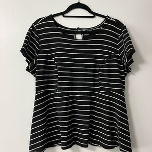 Gently used Torrid peplum top